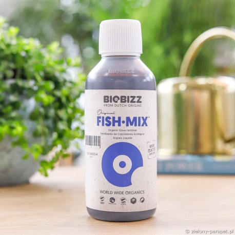 Nawóz BIOBIZZ FISH-MIX na zdrowy wzrost 250 ml |Zielony-Parapet